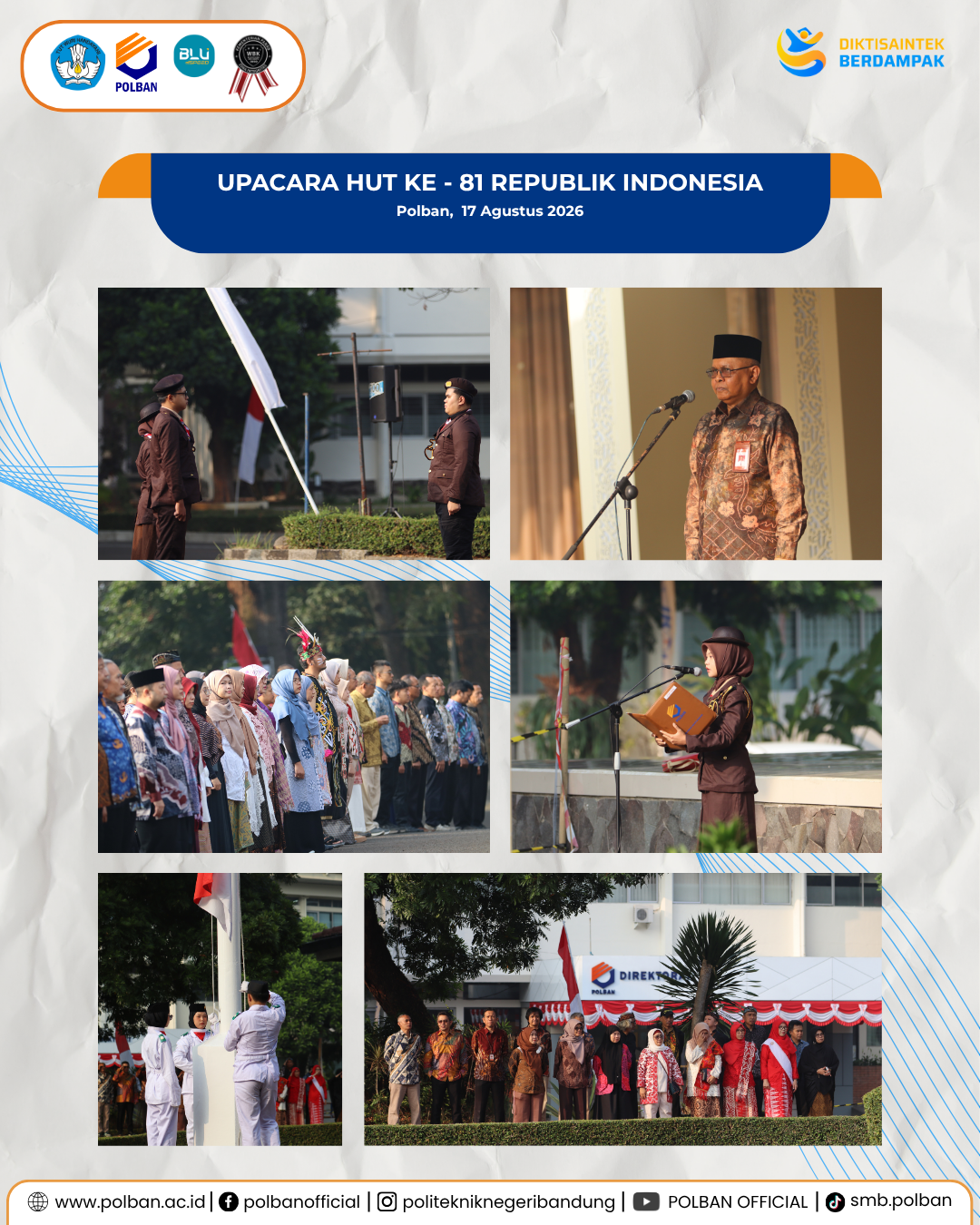 17 Agustus UPACARA HUT RI
