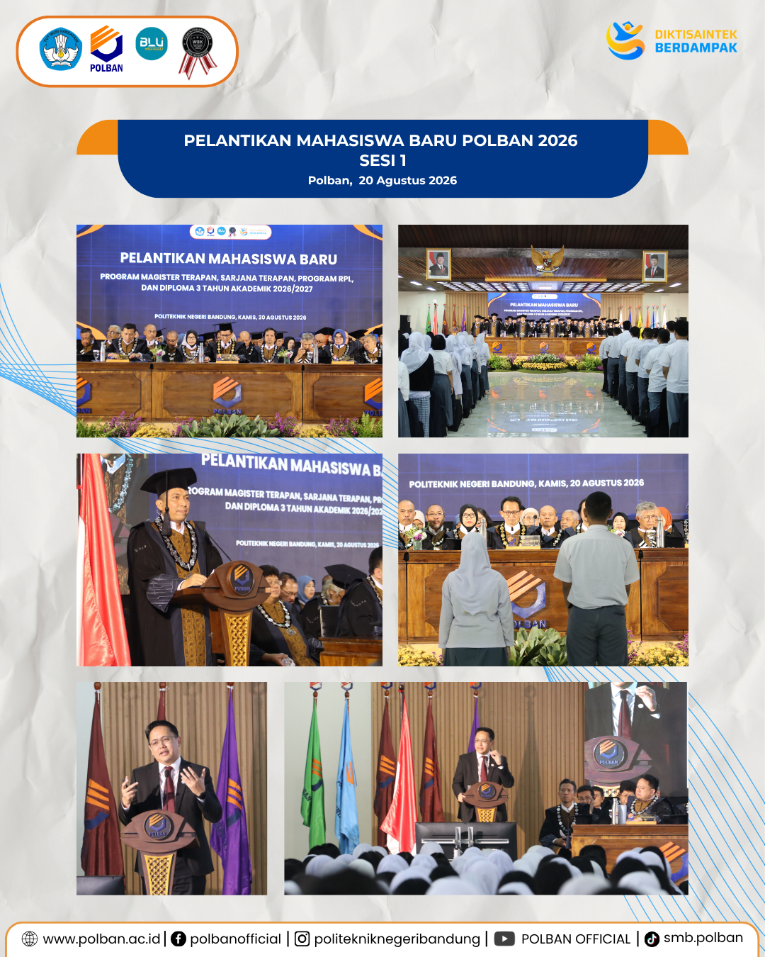 20 Agustus Pelantikan Maba sesi 1