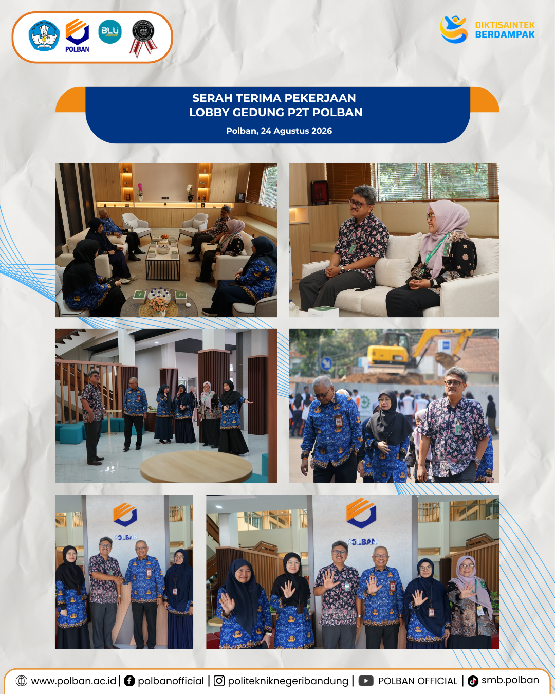 24 Agustus serah terima lobby