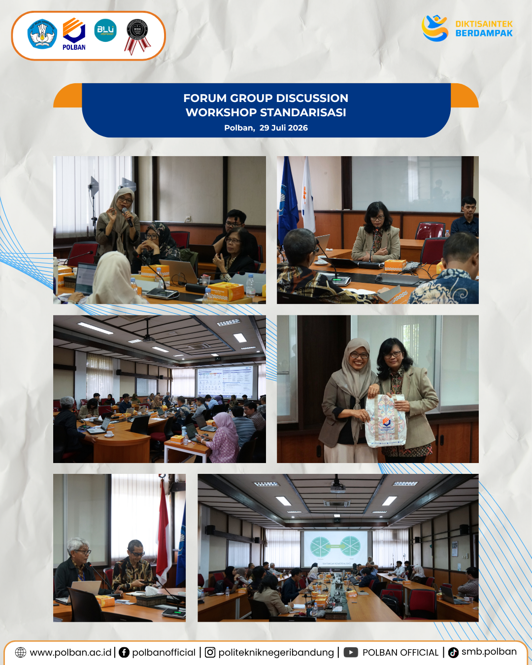29 Juli FGD Worshop Standarisasi