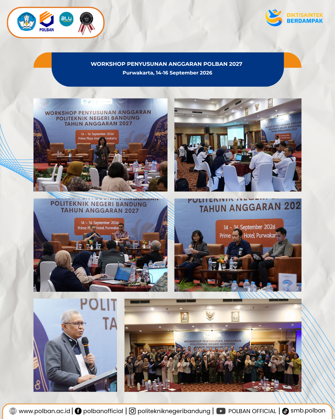 29 september 2026 Workshop Penyusunan Anggaran 2027 Purwakarta