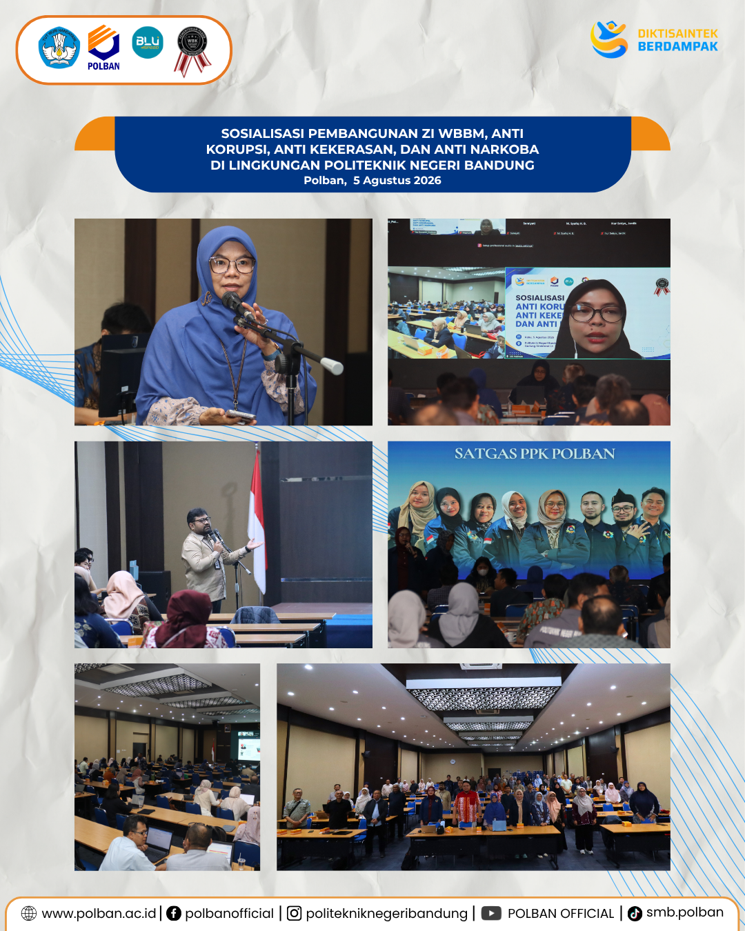5 Agustus Sosialisasi ZI WBBM